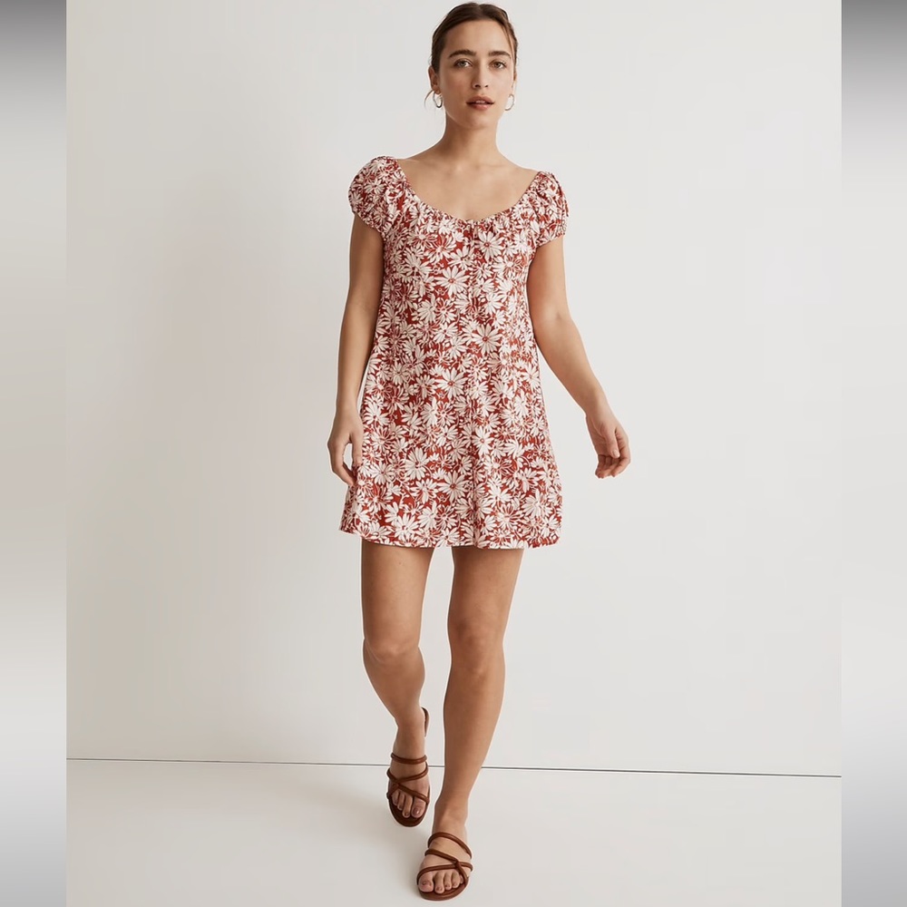 Madewell Margie Mini dress in abstract floral